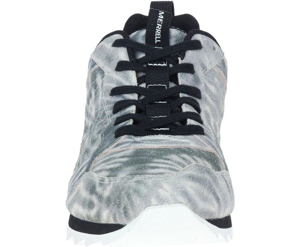 Merrell Sneakers White/Black - Alpine Tie Dye Suede - Mens 02LWUKSXG